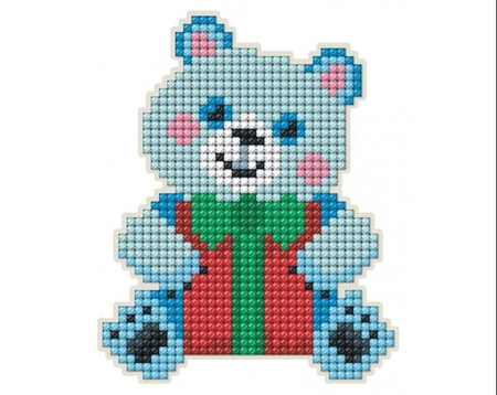 Diamentowa Mozaika z magnesem Miś