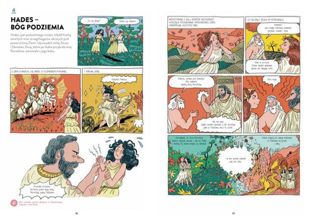 Książka Mitologia Greków i Rzymian w komiksie