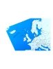 Europa - mapa kontrolna z podpisami