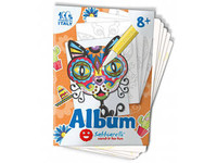 Album do kolorowania piaskiem Mexicolors 8l+ SABBIARELLI