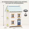 Drewniany domek dla lalek Bluebelle, zabawka dla dzieci, domki, Le Toy Van