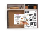 Zestaw do robienia stempli z notesem