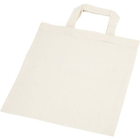 Torba naturalna 100% bawełny 31x32 cm