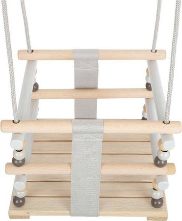 Drewniana huśtawka dla dzieci Skandi 11940-Small Foot, huśtawki dla najmłodszych