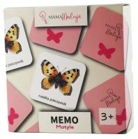 Gra dla dzieci memo MOTYLE od Mama Maluje