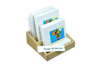 Moyo Montessori | Flagi Afryki - karty trójdzielne GEO_G056