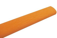 Bibuła marszczona pomarańczowa jasna 50x200cm