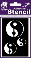 Szablon 7x10 cm Yin & Yang