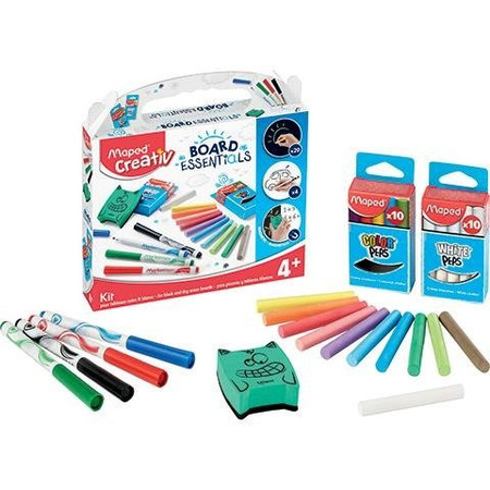 Maped Creativ Zestaw Do Pisania Po Tablicach  Biał.I Czar