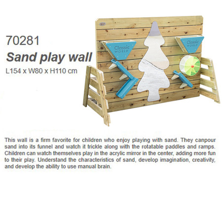 CLASSIC WORLD EDU Ścianka do Zabawy w Piasku