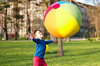 Magiczna Piłka balonowa XXL Kolorowa