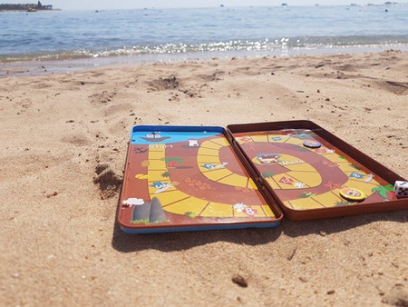 Gra magnetyczna The Purple Cow - Wyspa Skarbów