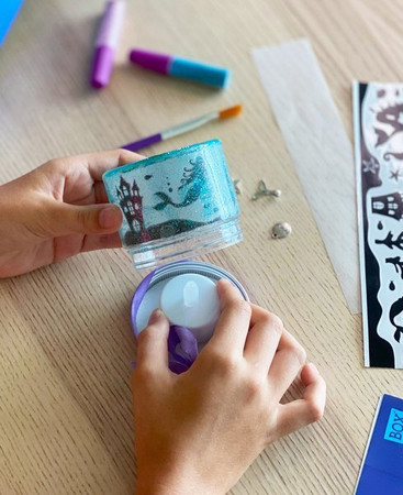 Box Candiy, zestaw kreatywny Nocne lampki (2 szt)