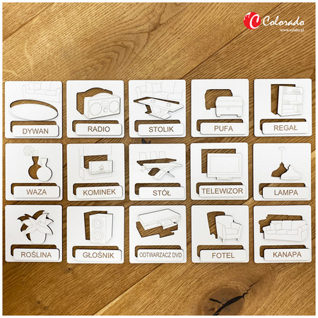 Układanka Tematyczna– Salon