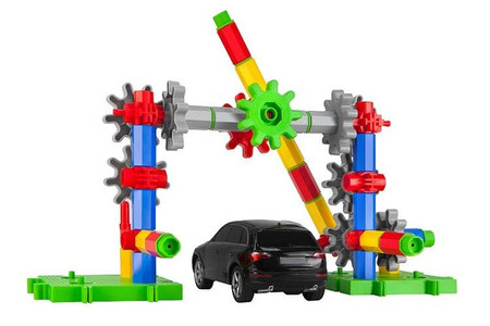 Klocki Korbo Zestaw Basic 180 elementów