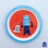 Talerz fi 18 cm dla małych dzieci, seria Roboty | Maison Petit Jour®