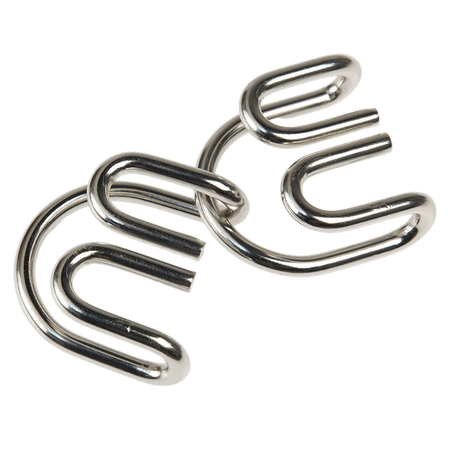 Puzzle metalowe, zabawka logiczna, Dziki Niedźwiedź, Rex London