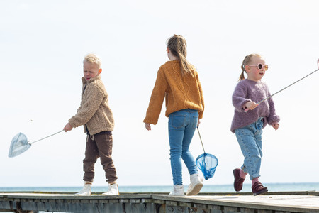 Siatka teleskopowa podbierak FOLLOW the duck - Ciemny Zielony