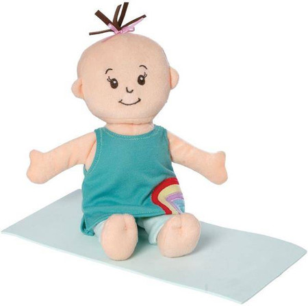 Pluszowa lalka dla dzieci Joga Baby Stella 158400-Manhattan Toy, lalki szmaciane