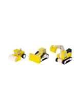 PlanToys | Zestaw drewnianych maszyn PT6014