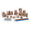Zestaw drewnianych pieczątek Farma 18592-Melissa & Doug, stempelki