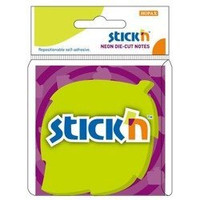 Notes Samoprzy. 76x76mm Zielony Listek 50Kart.