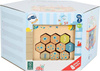 Drewniana kostka edukacyjna XL Przesuń to 11051-small foot design, zabawki motoryczne