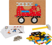 Przybijanka dla dzieci pojazdy w mieście Small Foot