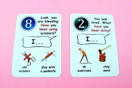 Fun Card English PRESENT PERFECT CONTINUOUS