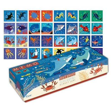 Memo dla dzieci, Morskie Zwierzęta | Londji®