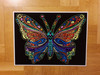 Kolorowanka Welwetowa 47x35 Motyl