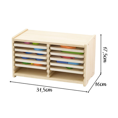 Viga Toys  Puzzle drewniane 12 plansz