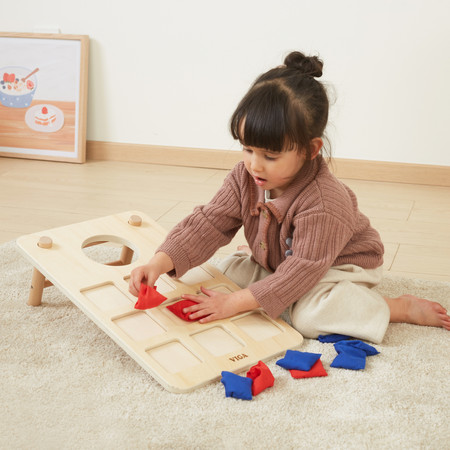 Gra Zręcznościowa 2w1 Kółko i Krzyżyk + Cornhole - Rzut Do celu