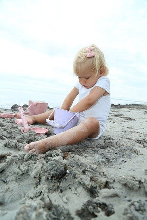 Składane wiaderko do wody i piasku Scrunch Bucket - Liliowy