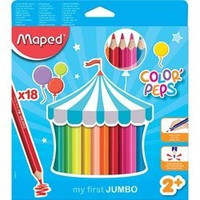 Kredki Jumbo Colorpeps Early Age Trójkątne 18 szt