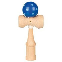 Gra drewniana Niebieska Kendama 63891-Goki, zabawki zręcznościowe