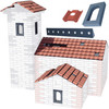 CLASSIC WORLD EDU Mega Klocki Cegły z pianki do budowania dachu