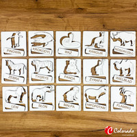 Układanka Tematyczna– Zwierzęta W Zoo