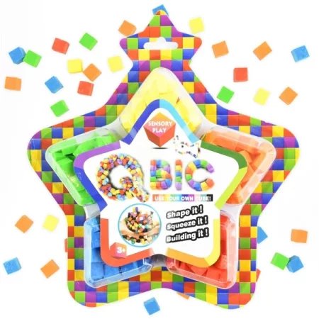 Sensoryczne klocki - piankowe kostki QBIC