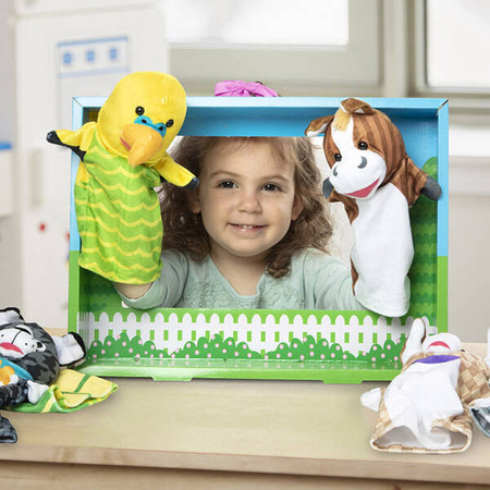 Pacynki na rękę - zwierzaki domowe