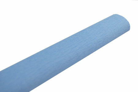 Bibuła marszczona błękitna 50x200cm