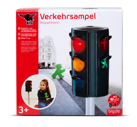 BIG Sygnalizacja świetlna Sygnalizator Idealna do zajęć w przedszkolu