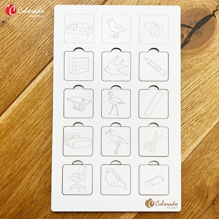 Drewniana tablica do kategoryzowania – część 3