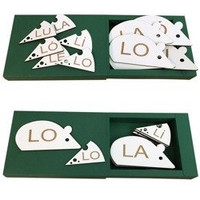 Układanka Dopasowywanie sylab z L - Mysz i ser