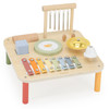 Viga Drewniany Stolik Edukacyjny Muzyczny Sensoryczny 7W1