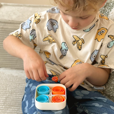 WOOPIE Przenośna Gra Logiczna Kółko i Krzyżyk w Pudełku