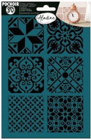 Szablon samoprzylepny 3D Płytki Betonowe