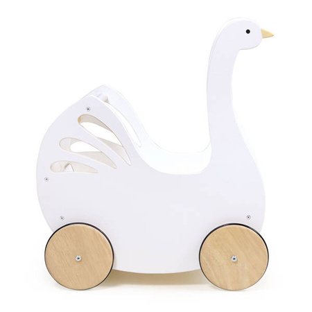Wózek dla lalek z akcesoriami Łabędź, Tender Leaf Toys