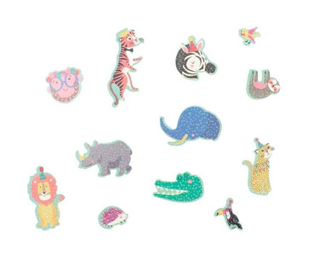 Książeczka z naklejkami Zwierzęta