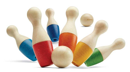 Kolorowe Kręgle, Plan Toys 5735